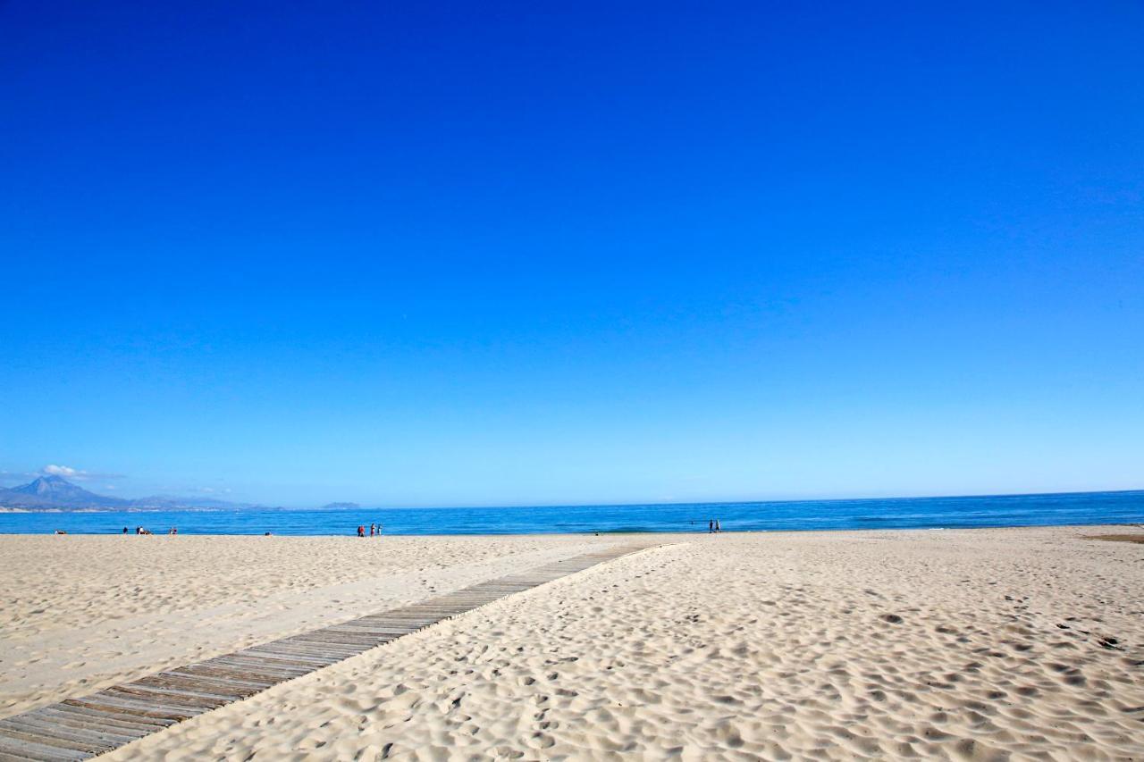 San Juan Beach Apartment With Ac And Views Alicante Exterior photo