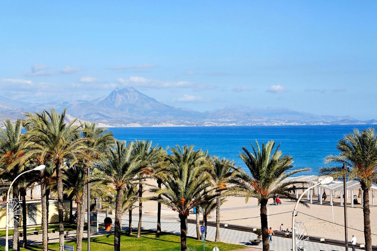San Juan Beach Apartment With Ac And Views Alicante Exterior photo